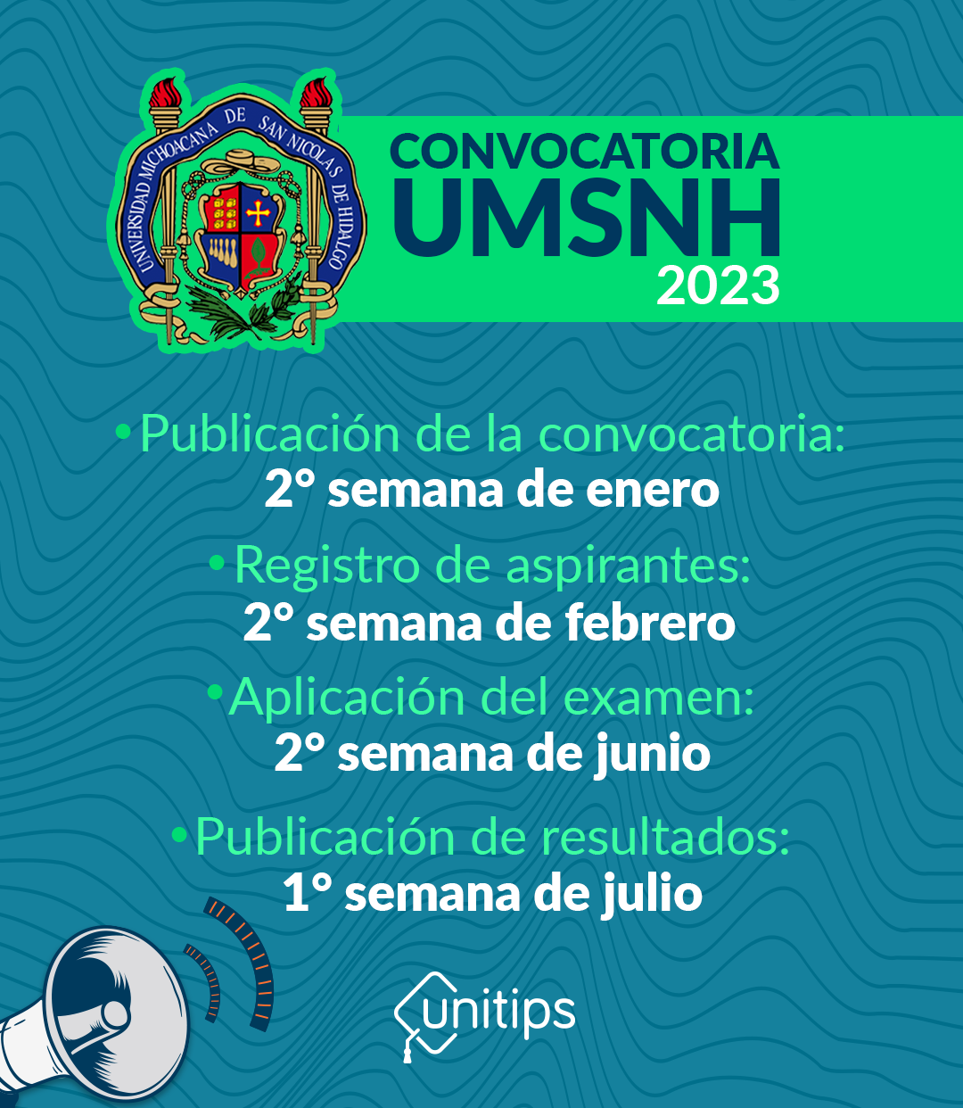 Convocatoria UMSNH 2023